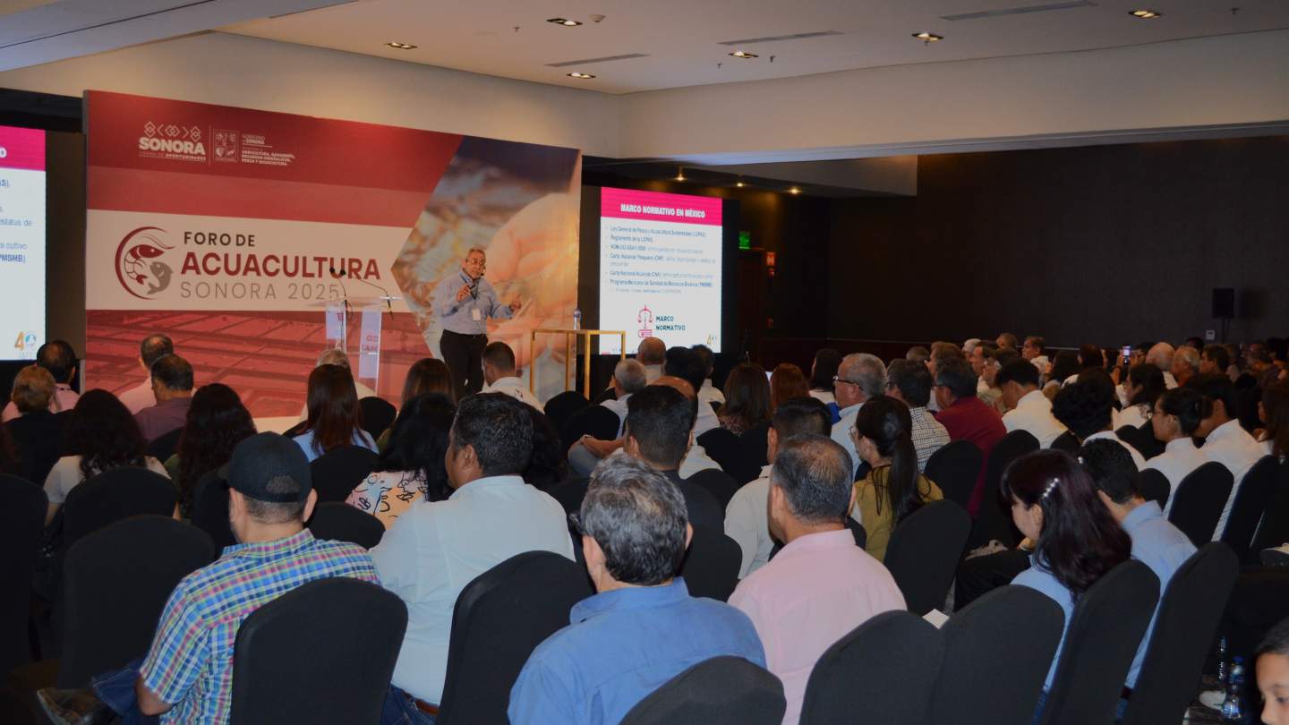Sonora, con alto potencial acuícola: participación del IAES en el Foro 2025