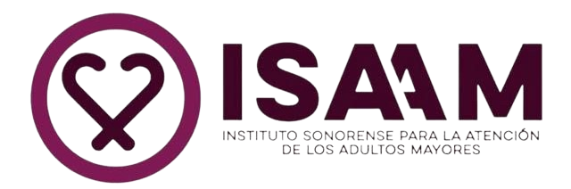  Instituto Sonorense para la Atención de los Adultos Mayores